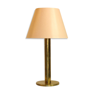 1970s  Danish Vintage Brass Table Lamp By Frandsen