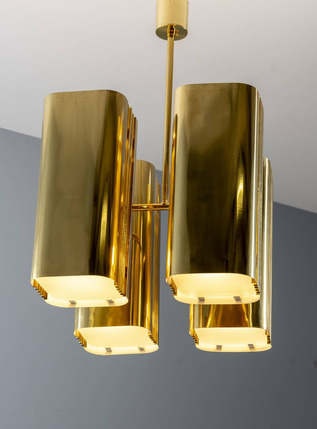 Brutalist Chandelier, 1970s