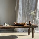 Very large bench in old teak H:50cm L:2m06