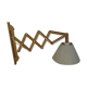 Wall lamp adjustable in length