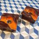 Pair of ceramic wall lights 1970 Pan Leuchten