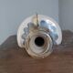 Rhodaceram flamed cloud sandstone candle holder