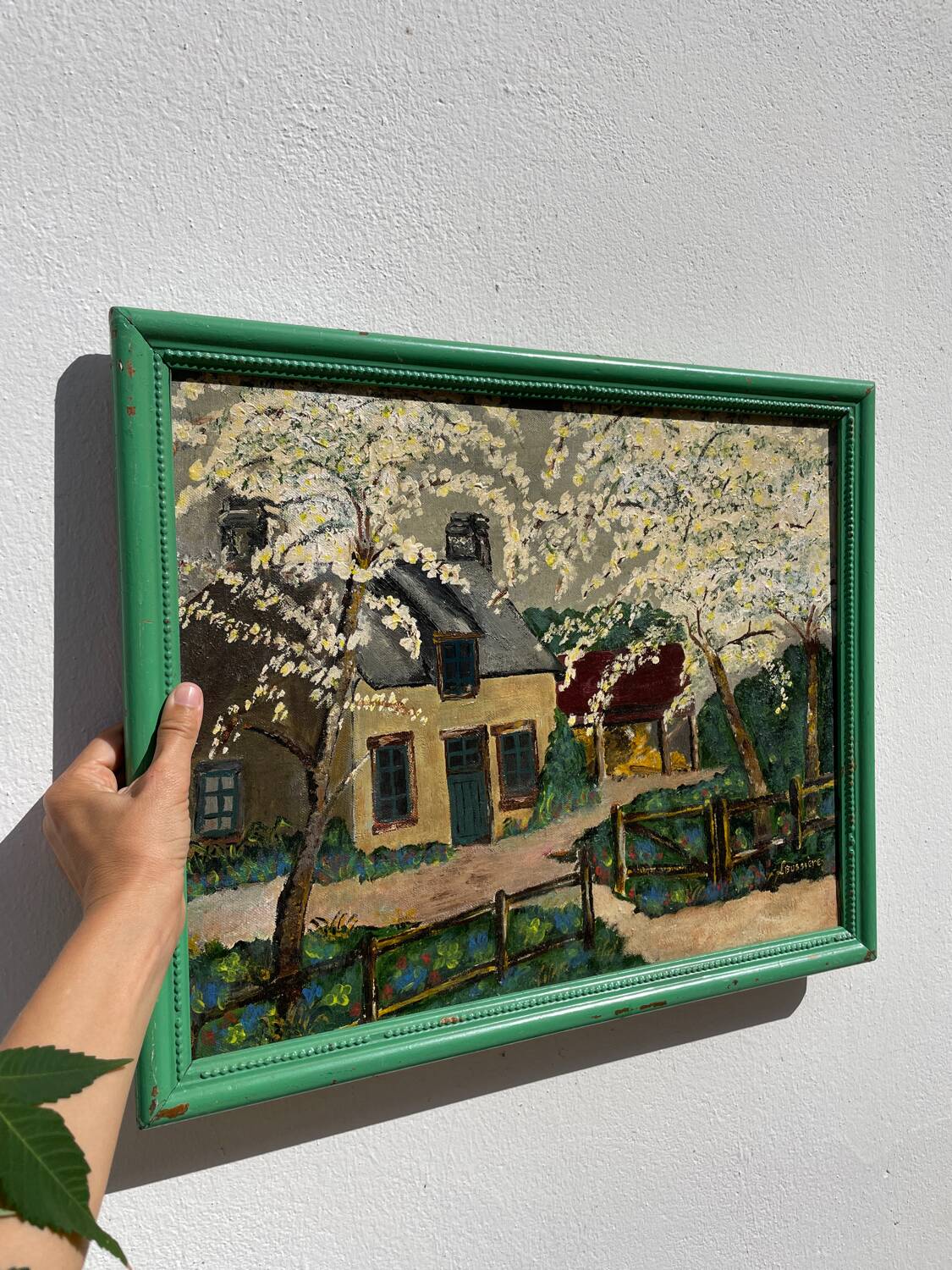 Landscape painting oil painting