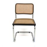 Set of 4 "B32" chairs, Marcel Breuer, Italy, 1990