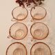 Set of 6 cups pink  70