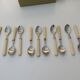 Set of 46 Cambridge ivory cutlery Scof France