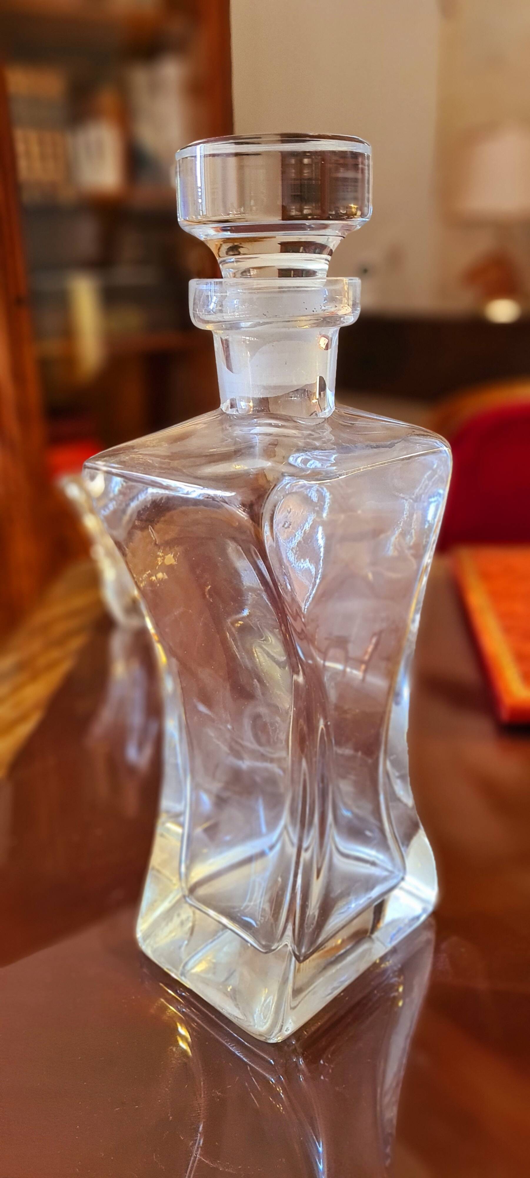 Large crystal decanter