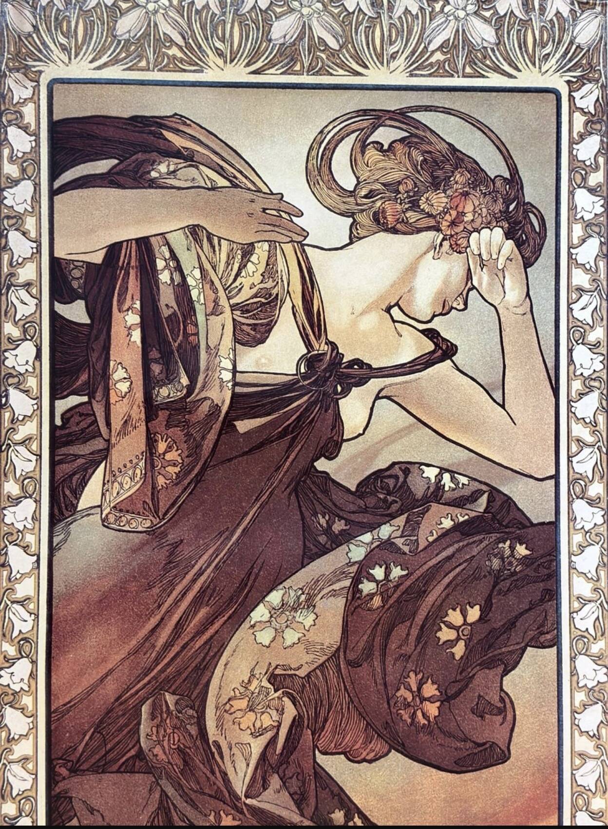 Alphonse Mucha, The Moon and the Stars 1973, 1st Edition. Pigment Archive