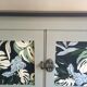 Armoire parisienne vintage palmier