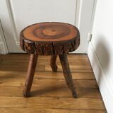 Brutalist tripod stool