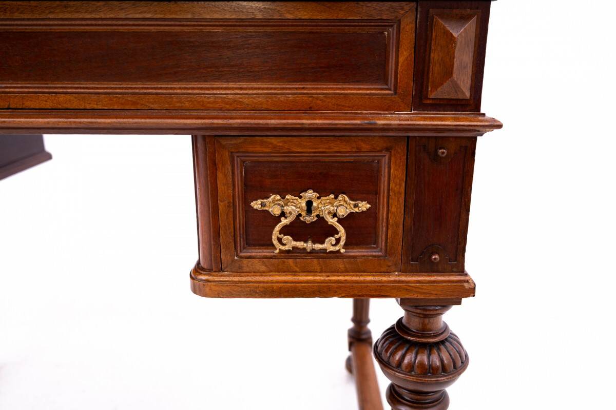 Desk with extension - secretary desk from the end of the 19th century, Northern Europe.