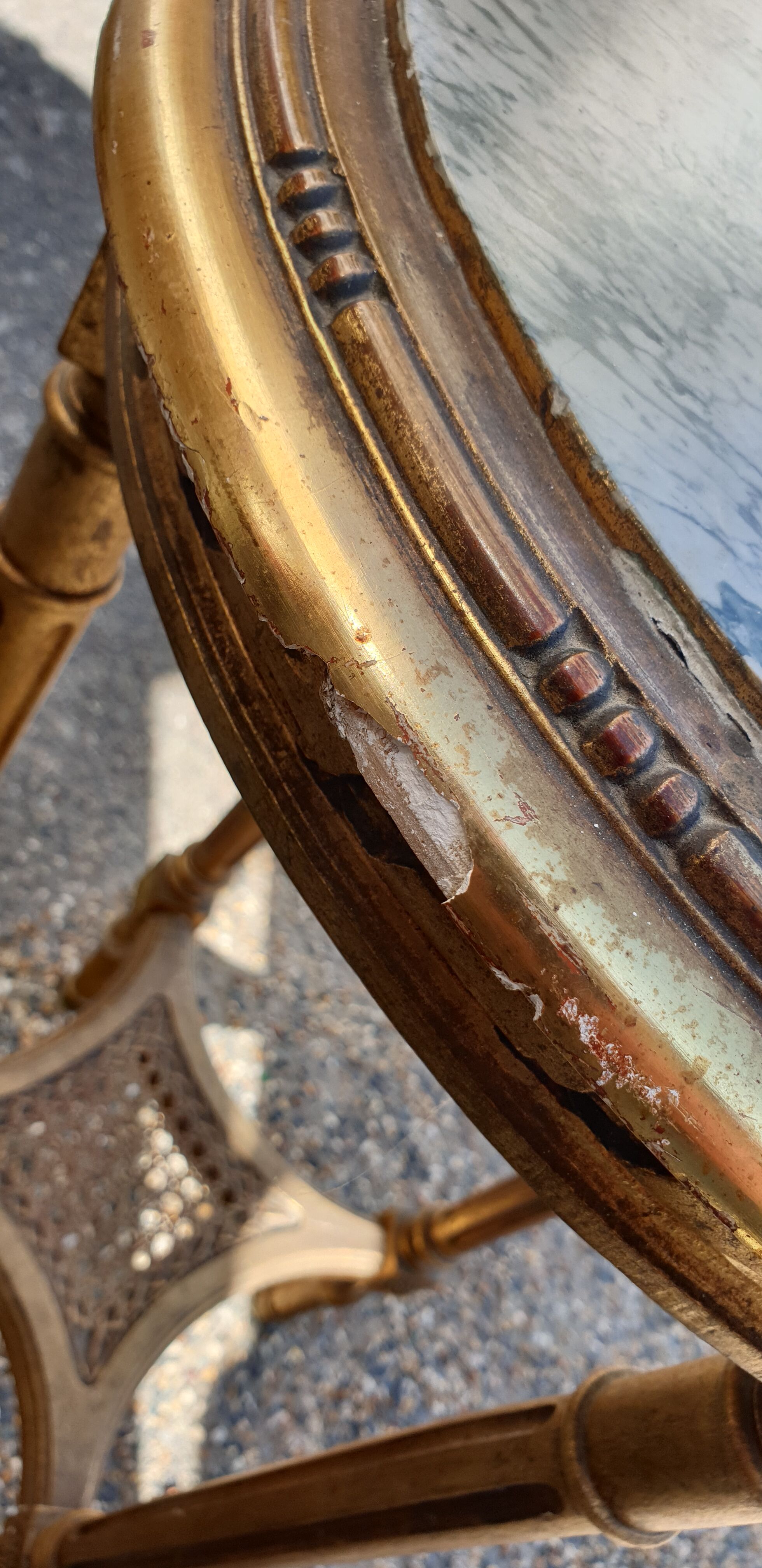 Golden louis xvi harness