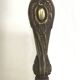 Old gilded bronze lamp base with Louis XV style rocaille decoration