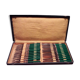 Coffret 24 couverts à dessert en bakélite verte