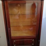 Showcase Louis XVI style mahogany
