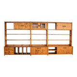 Vintage wall unit | wall cabinets | swedish | 70's