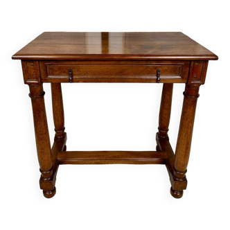 Small table in high period walnut