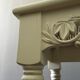 Country corner coffee table