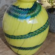 Two-tone blown glass vase from the 70s