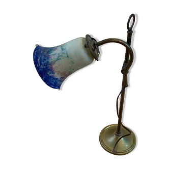 Antique tilting lamp