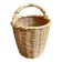 Woven rattan basket