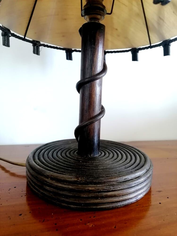 Rattan lamp, 1960