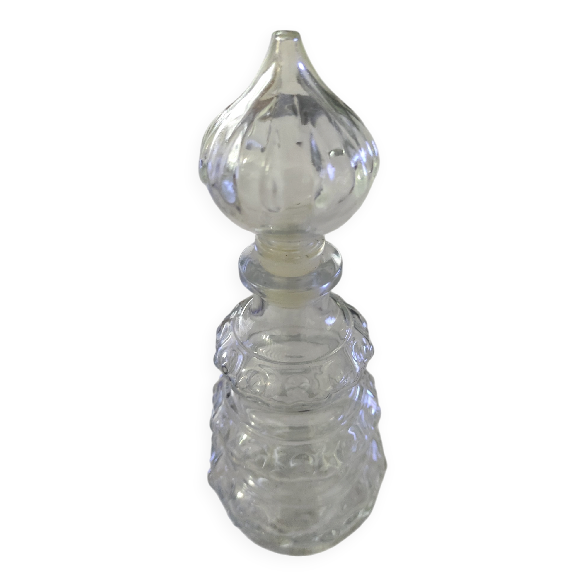 Vintage glass carafe 0.375 L