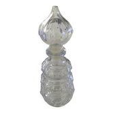 Carafe  vintage en verre moulé 0,375 L