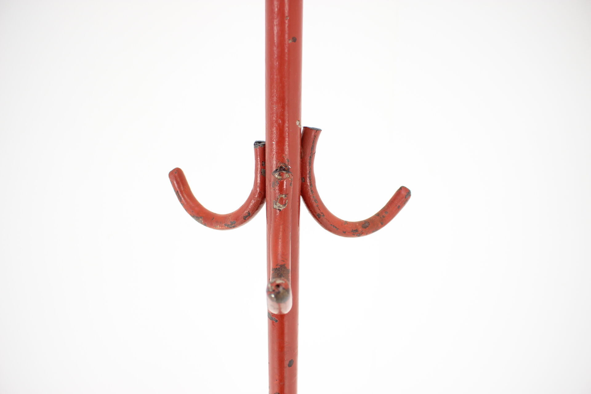 Antique Cast Iron Coat Rack, 1920s