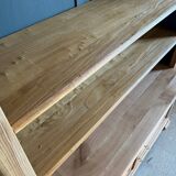 Cherry wood bookcase