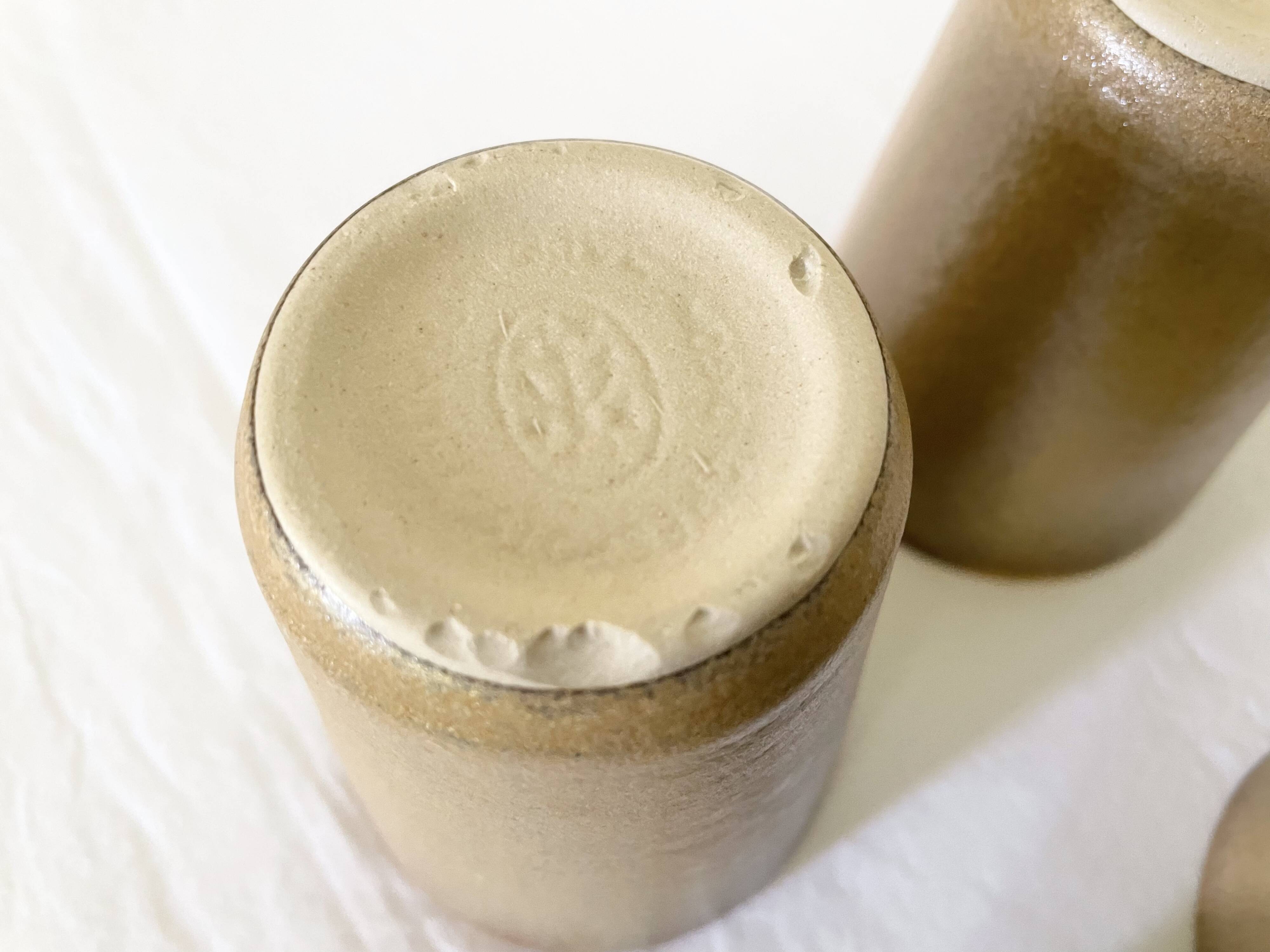 Digoin stoneware mugs