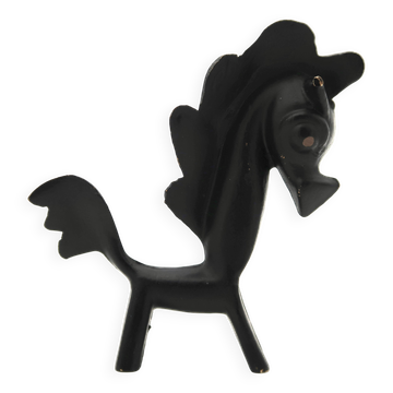 Stylized bronze horse sculpture, 1950s