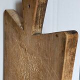Cutting board in old solid wood