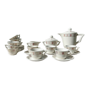 Service à thé vintage en porcelaine
