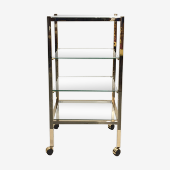 Etagère en verre années 70