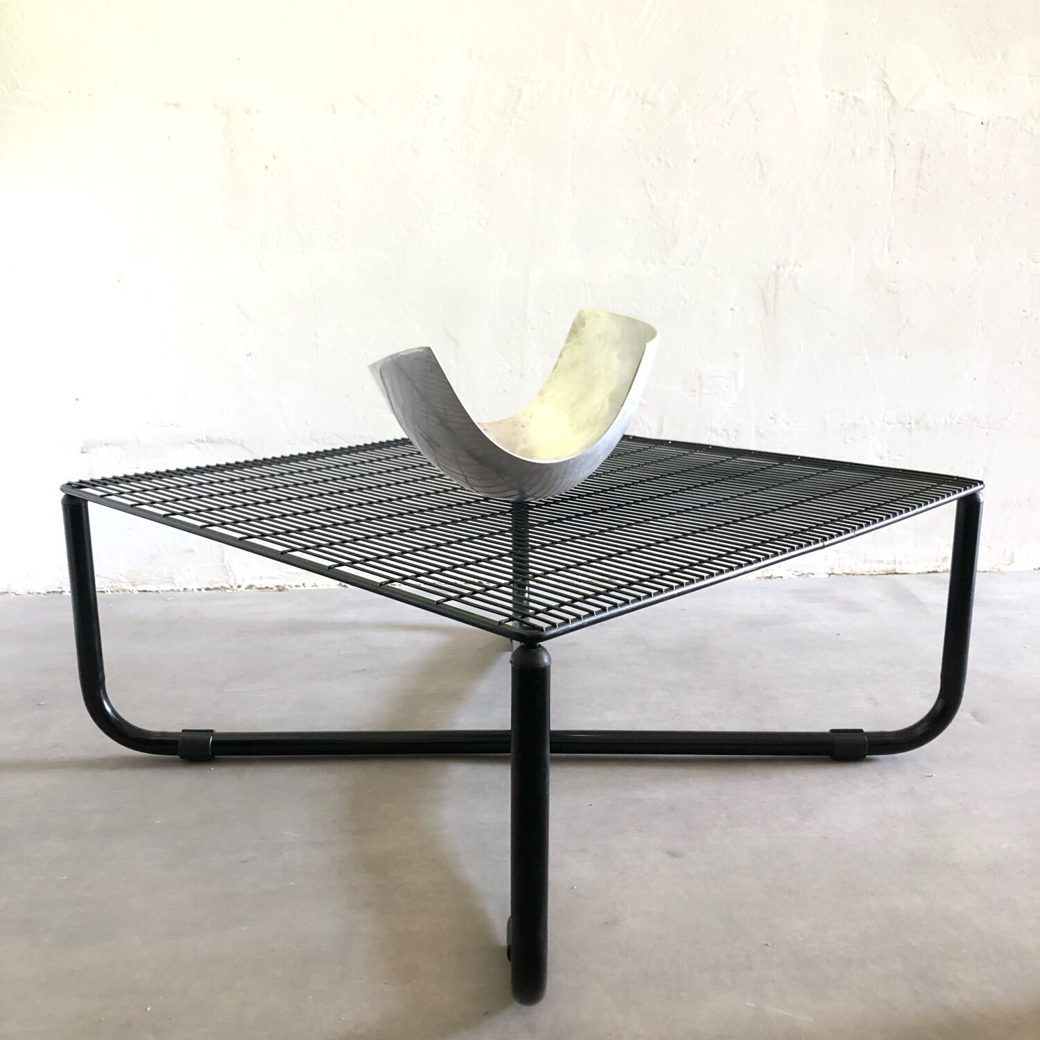 Table basse vintage Ikea Jarpen par Niels Gammelgaard