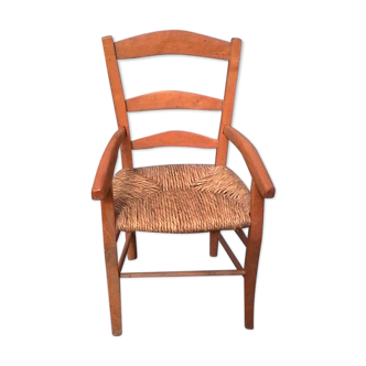 Wooden armchair