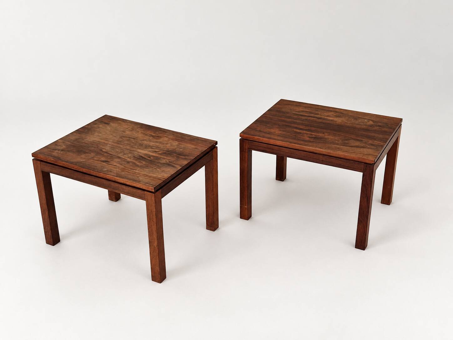 Side tables in rosewood, Denmark, 1960s, set of 2