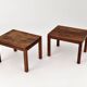 Side tables in rosewood, Denmark, 1960s, set of 2
