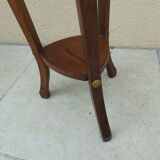 Vintage wooden pedestal table