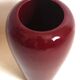 Bordeaux ceramic vase Height 30 cm