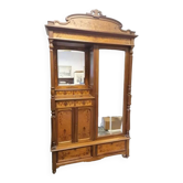 Armoire de chambre marquetée de style Art nouveau
