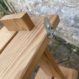 Vintage pine wall shelf