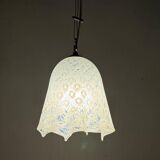 Paolo Venini. Mid-century ceiling lamp 'Fazzoletto', Murano glass, La Murrina, Italy, 1970s.