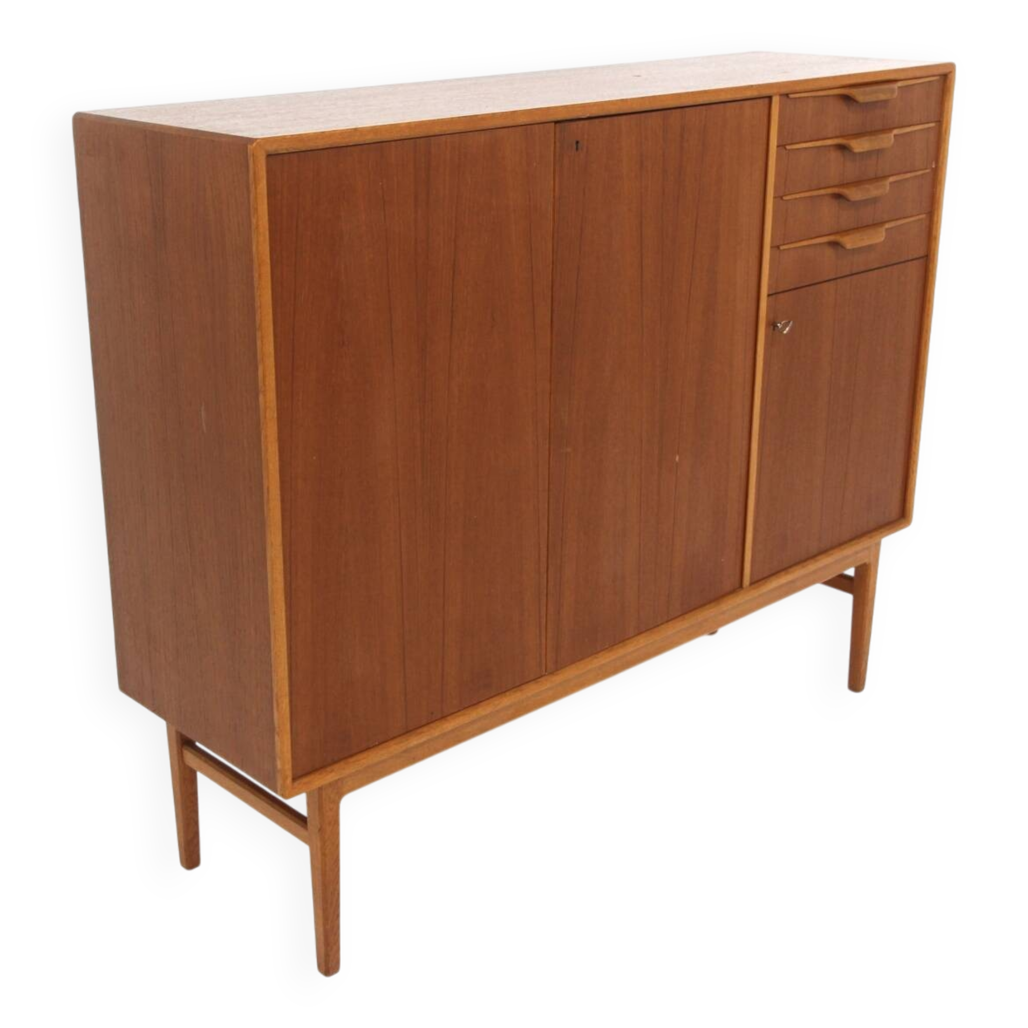 Scandinavian teak sideboard, Bertil Fridhagen, Bodafors, Sweden, 1960