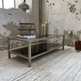 70s Belgo Chrome coffee table