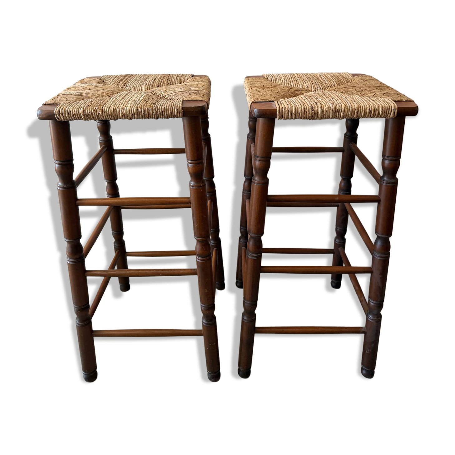 Mid Century bar stools set of 2