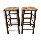 Mid Century bar stools set of 2