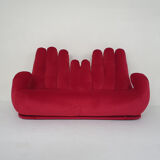 Pop-art "Hand-shaped" sofa, 1980's