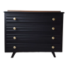 Black vintage chest of drawers